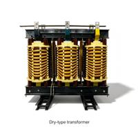 Transformateur sec triphasé 24 kV, transformateur de distribution, transformateur de puissance pour postes de transformation, usage industriel et commercial