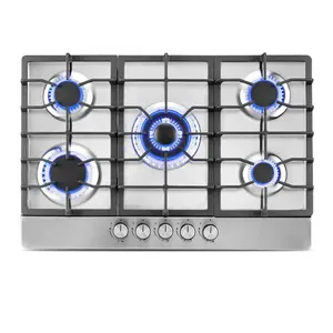 whole sale foshan commerical gas stove stainless steel 6 burner gas range cooking stove