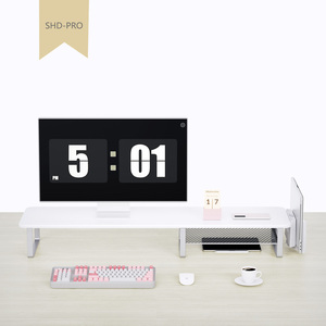 Phong cách hiện đại bàn Pegboard tường hiển thị Organizer dọc máy tính xách tay đứng bằng gỗ màn hình đứng cho văn phòng Quản Lý Nhà - Product Image 1