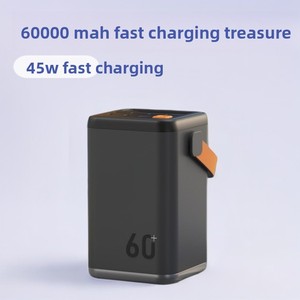 ชาร์จเร็ว 45W แบตสำรองลิเธียมไอออน 60000mAh ไฟฉาย ชาร์จไร้สาย C แหล่งจ่ายไฟความจุขนาดใหญ่ ปลอดภัย - Product Image 3