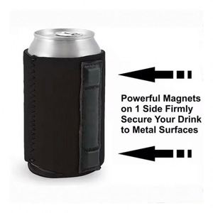 Enfriador de Latas Magnético Plegable de Neopreno con Banderas Personalizadas de América, para Latas de Cerveza de 12 y 16 oz - Product Image 4
