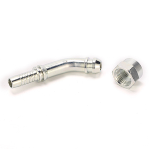 Raccordo a Gomito Femmina 45 Gradi BSPP <span class=keywords><strong>DKR</strong></span> per Sistemi Idraulici - Product Image 5