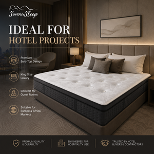 Colchón de Látex Natural con Tejido de Waffle de Alta Calidad al <span class=keywords><strong>Mejor</strong></span> Precio al por Mayor, Hecho en China, para Dormitorio de Hotel - Product Image 3