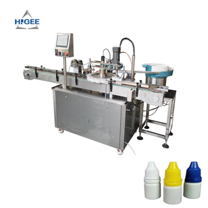 Machine de remplissage de gouttes ophtalmiques vitaminées pour flacons de 5 ml, 10 ml, 15 ml, machine de remplissage de gouttes ophtalmiques en plastique avec machine d'étiquetage - Product Image 4