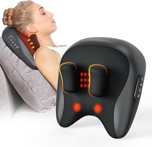 Phenitech Shiatsu Massager gối với liên tục nén nóng máy Massage với 3 chế độ năng lượng tiết kiệm cổ tử cung kéo thiết bị - Product Image 1