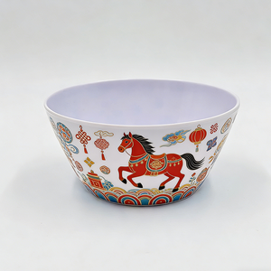 Juego de Vajilla de Melamina para Picnic, Año del Caballo 2026, para Acampar al Aire Libre - Product Image 2