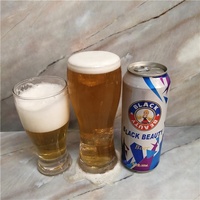 Fabricante al por mayor personalizado OEM comprar lata de cerveza 330ml 500ml no alcohólico extra fuerte artesanal miel lata cerveza Lager