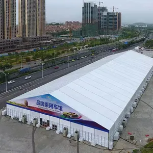 Almacén de material logístico grande de aluminio usado Tienda de almacenamiento comercial al aire libre a la venta