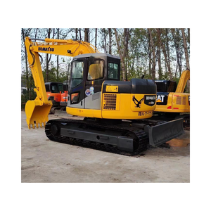 รถขุดโคมัตสึ PC 138 ราคาถูก สภาพดี คุณภาพสูง ขายดี รถขุดไฮดรอลิกแบบตีนตะขาบมือสองสำหรับขาย - Product Image 1