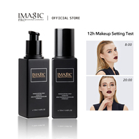 IMAGIC Spray Fixateur Liquide Longue Tenue Contrôle du Sébum Fini Mat Imperméable Hydratant pour Maquillage Visage Tous Types de Peau