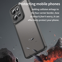 Pour Motorola G Play 2026/2025, Étui de protection léger semi-transparent givré, élégant, 9 couleurs, Fundas Carcasa