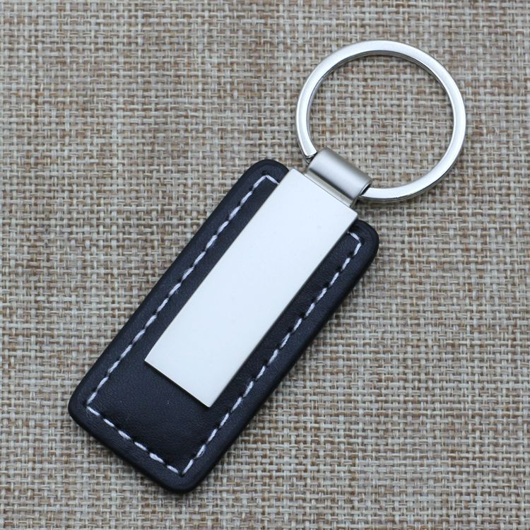 Matte nickel black white thread