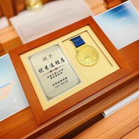 Cadre en bois massif pour médailles, certificats et photos – Boîte à ombre pour récompenses sportives, marathon, décoration murale ou de table