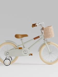 <span class=keywords><strong>Bicicleta</strong></span> Infantil para Niña, Estilo Retro, Modelo Big Princess Jenny 2301, con Suspensión en la Horquilla, Ruedas de Entrenamiento, Frenos de Disco Dobles <span class=keywords><strong>y</strong></span> Canasta - Product Image 3