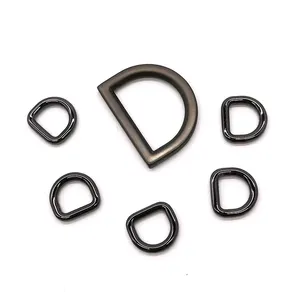 Recycled Handbag Accessories D- Ring Metal Ring Decoration Luggage Handbag Making Accessories For Bag