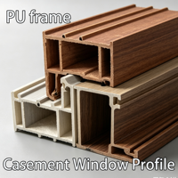 Fournisseur de fenêtres en PU, profilés en fibre de verre extrudée FRP résistants à l'humidité, formes composites sans gonflement pour bâtiments côtiers humides