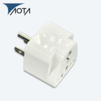 Universeller Smart-Stecker zu US-Standard-Reiseadapter PVC-Material Nennstrom 10A für Industrieanwendungen
