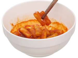 O'food Auténtico Tokpokki Coreano, Sabor Picante Tradicional, 300g, Pastel de Arroz Grueso, Comida Callejera Asiática Instantánea, Venta al por Mayor - Product Image 4