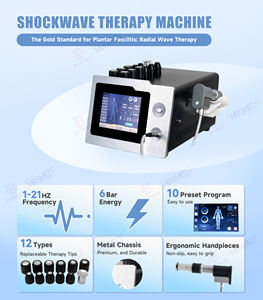 Máquina de Terapia de Ondas de Choque Radiales Neumáticas de 10 Bares, Precio de Máquina Profesional ESWT, Dispositivo de Terapia de Ondas de Choque para la Disfunción Eréctil - Product Image 2