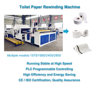 Máquina Automática para Rebobinar Papel Higiénico, Máquina para Fabricar Rollos de Papel Higiénico