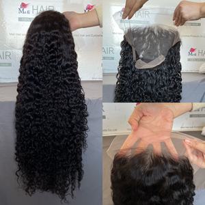 Peluca de encaje rizado birmano para mujeres afroamericanas, peluca frontal de encaje HD 13x6 profunda de 30 pulgadas, peluca completa de cabello humano virgen con encaje frontal. - Product Image 4
