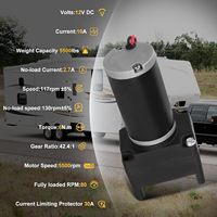 Moteur électrique de stabilisateur de roue arrière pour camping-car 142178, capacité de 5000 lb, compatible avec les camping-cars à 5ème roue, remplace LG-142178