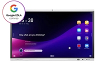 Tableau blanc interactif intelligent 65 75 86 pouces avec fonction IA, chipset Android 15/16 RK3576 RK3588 pour l'éducation scolaire, le bureau et les entreprises EDLA