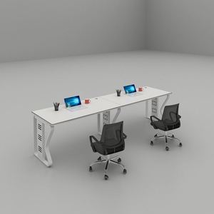 Modern Modular White Office Furniture Workstation Working 1 2 4 6 8 Seater Office <b>Work</b> <b>Station</b> Desk Table for Employee - Product Image 2