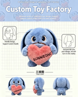 Peluche personnalisée en coton PP doux, design 1:1, multi-personnages, pour articles promotionnels, cadeau pour enfants, fabrication OEM ODM
