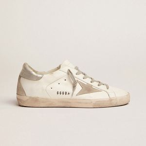 Zapatillas Deportivas Vintage con Diseño de Estrellas, de Cuero Genuino, Transpirables, Ligeras, con Cordones, Ajuste Cómodo, para Primavera, Verano e Invierno - Product Image 4