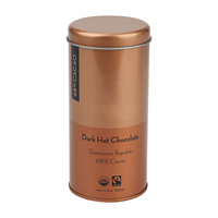 Boîte en métal ronde pour chocolat, emballage cadeau pour bonbons, conteneur métallique personnalisé imprimé, confiserie