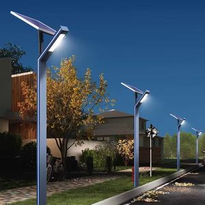 ไฟถนนพลังงานแสงอาทิตย์แบบบูรณาการเสาไฟ LED ติดผนังสำหรับภูมิทัศน์กลางแจ้ง IP65โรงงานโดยตรง - Product Image 3