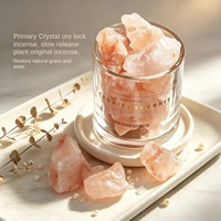 Diffuseur d'arômes en pierre de cristal, coffret cadeau, design cloche dorée, idéal pour le bureau et la maison, luxe discret haut de gamme