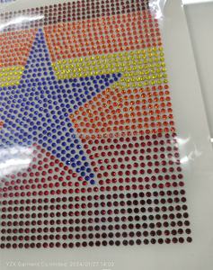 YZX проверенный поставщик, заказное железо, оптовая продажа, бейсбольная команда, <span class=keywords><strong>Houston</strong></span> Astros, передача тепла со стразами - Product Image 2