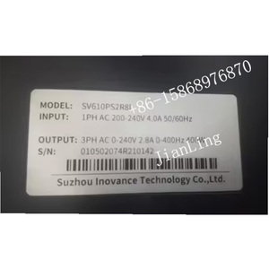 Nuovissimo autentico Inovance sv610 ps2r81 servoazionamento di controllo industriale originale altri componenti industriali - Product Image 3