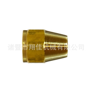 Xiangjia Machinery Brass Fittings SAE 45 Degree Short Rod Nut Imperial Inch Right Hand Thread Various Industries - Product Image 2