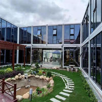 Maison conteneur préfabriquée avec système d'assemblage efficace pour les projets d'habitation des travailleurs, les bureaux et les installations éloignées