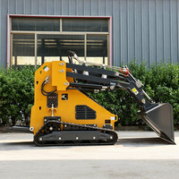 Mini-chargeuse sur chenilles de qualité supérieure, livraison gratuite, pour travaux professionnels de paysagisme, d'excavation et de services agricoles