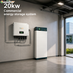 ระบบพลังงานแสงอาทิตย์เชิงพาณิชย์ 30kW-150KW 300KWh ระบบโซลาร์เซลล์แบบเชื่อมต่อกับระบบไฟฟ้าสาธารณะ แบบแยกส่วน และแบบไฮบริด พร้อมแบตเตอรี่ - Product Image 5