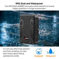 Traceur GPS portable 4G MiCODUS ML808G avec batterie 10000mAh, étanche, sans fil, avec aimant puissant