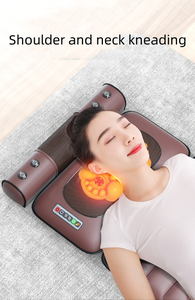 高品质电动智能振动热敷按摩器多功能全身草本植物PU皮肤按摩垫 - Product Image 5