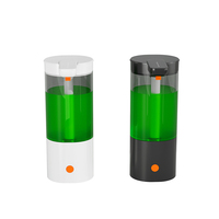 Buanderie Distributeur de savon mural automatique Hôtel de luxe Plastique Acrylique Robinet de salle de bain Cuisine Distributeur de savon liquide Douche