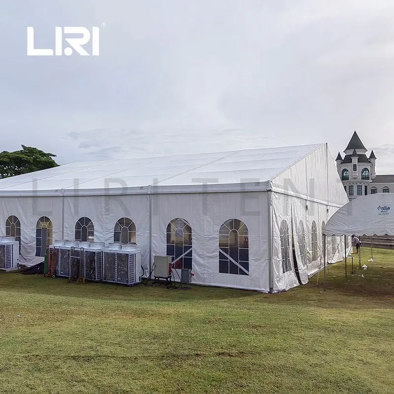 200 Personen Arabisch Großhandel Hochzeit 40x60 Party Cabana Glas zelte zum Verkauf Weiß