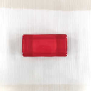 <span class=keywords><strong>Brique</strong></span> de verre rectangulaire transparente <span class=keywords><strong>rouge</strong></span> 200*100*50mm, bloc de verre thermofusible pour salle de bain, hôtel, hall - Product Image 2