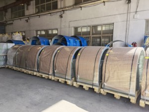 Capot de couverture de bande transporteuse industrielle en acier inoxydable nouveau étanche à la poussière pour la construction minière écologiquement métal - Product Image 6