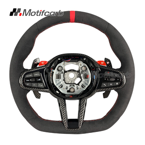 Volante Deportivo Personalizado para BMW, Compatible con BMW M340i M440i X3M X5M G20 G30 G05 M2 M3 M4 Serie 1-8 2018-2024 - Product Image 1