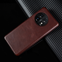 Pour Oneplus Nord étui en cuir véritable pour One Plus 11 couverture en cuir de cire d'huile mate rétro