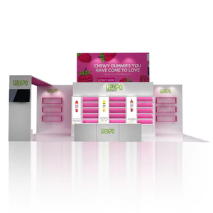 Expositor <span class=keywords><strong>de</strong></span> <span class=keywords><strong>Madera</strong></span> Personalizado <span class=keywords><strong>de</strong></span> Tamaño Modulable y Fácil <span class=keywords><strong>de</strong></span> Montar para Ferias Comerciales - Product Image 2