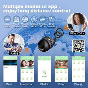 Treinador de Pênis Masculino, Anel Vibrador, Brinquedos Masturbadores com Anéis Penianos para Homens Acima de 18 Anos, Controle por APP, Massagem do Glande - Product Image 6