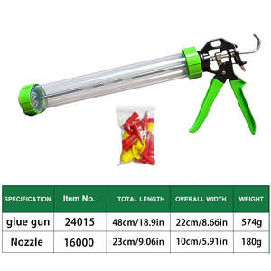 Haute qualité <span class=keywords><strong>Silicone</strong></span> mastic sans fil <span class=keywords><strong>pistolet</strong></span> d'étanchéité professionnel plantation fer Joint verre colle <span class=keywords><strong>pistolet</strong></span> - Product Image 2